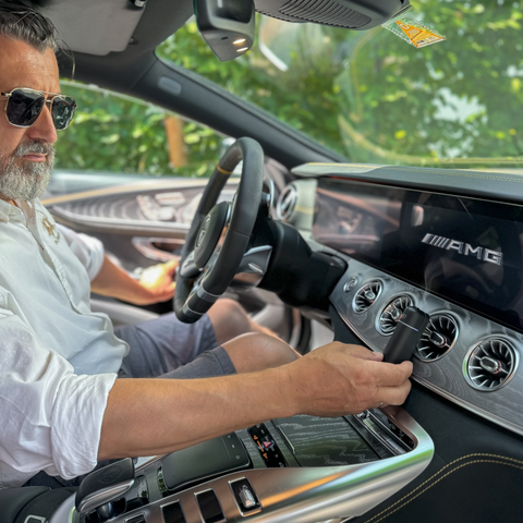 eDrive Black + vůně do auta 6 ks