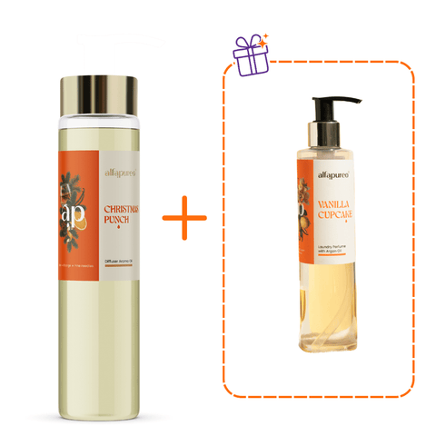 Christmas Punch aroma olej s darčekom Vanilla Cupcake, parfum na pranie 100 ml.