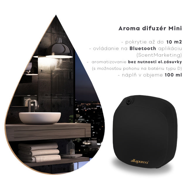 Aroma difuzér Mini Black