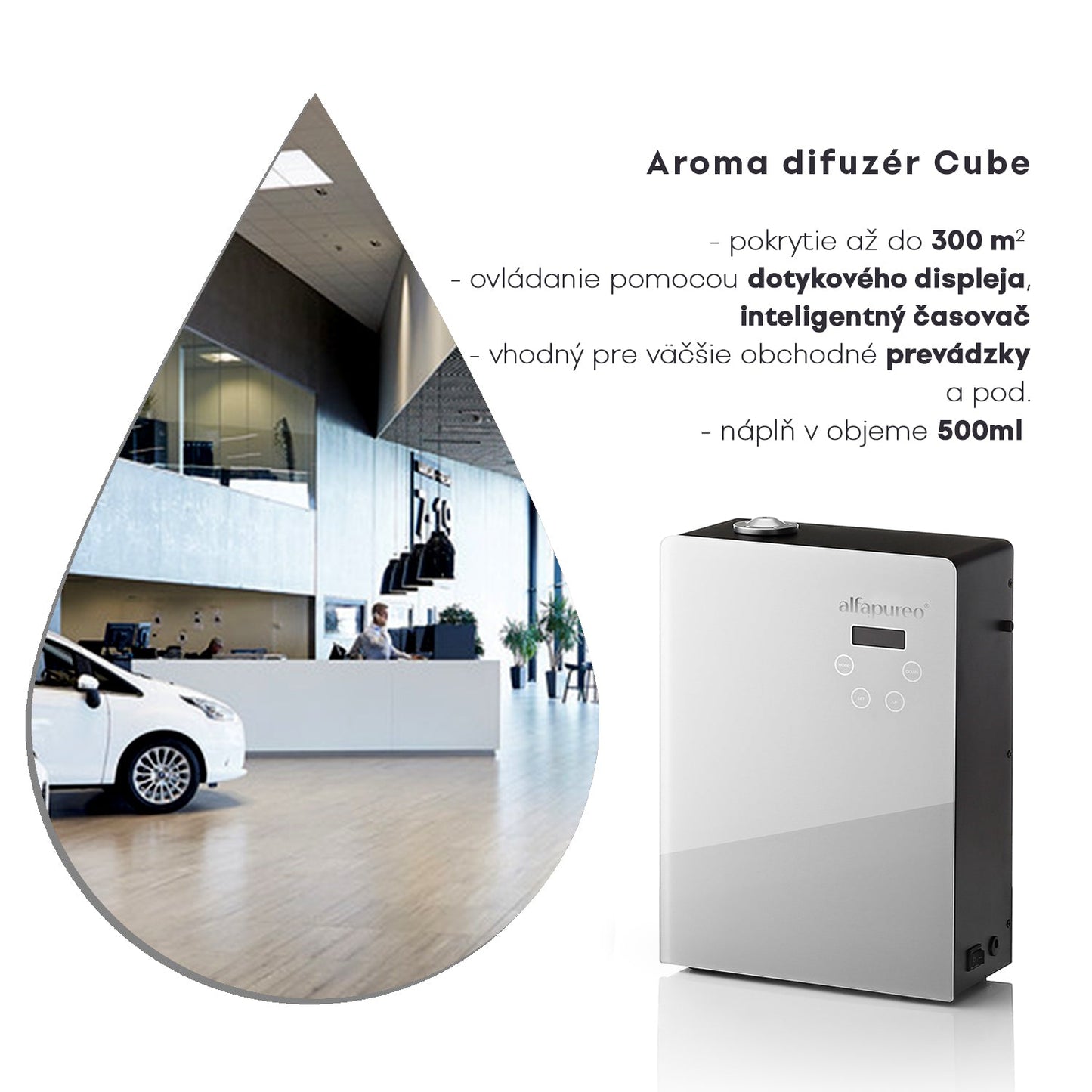 Aroma difuzér Cube